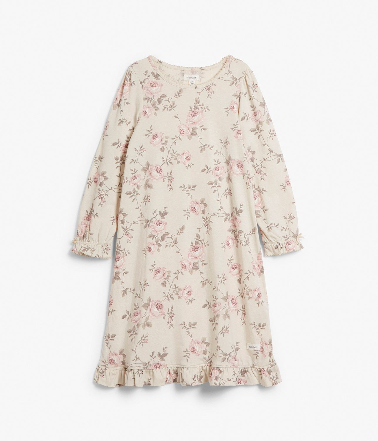 Kids floral muslin pyjama set