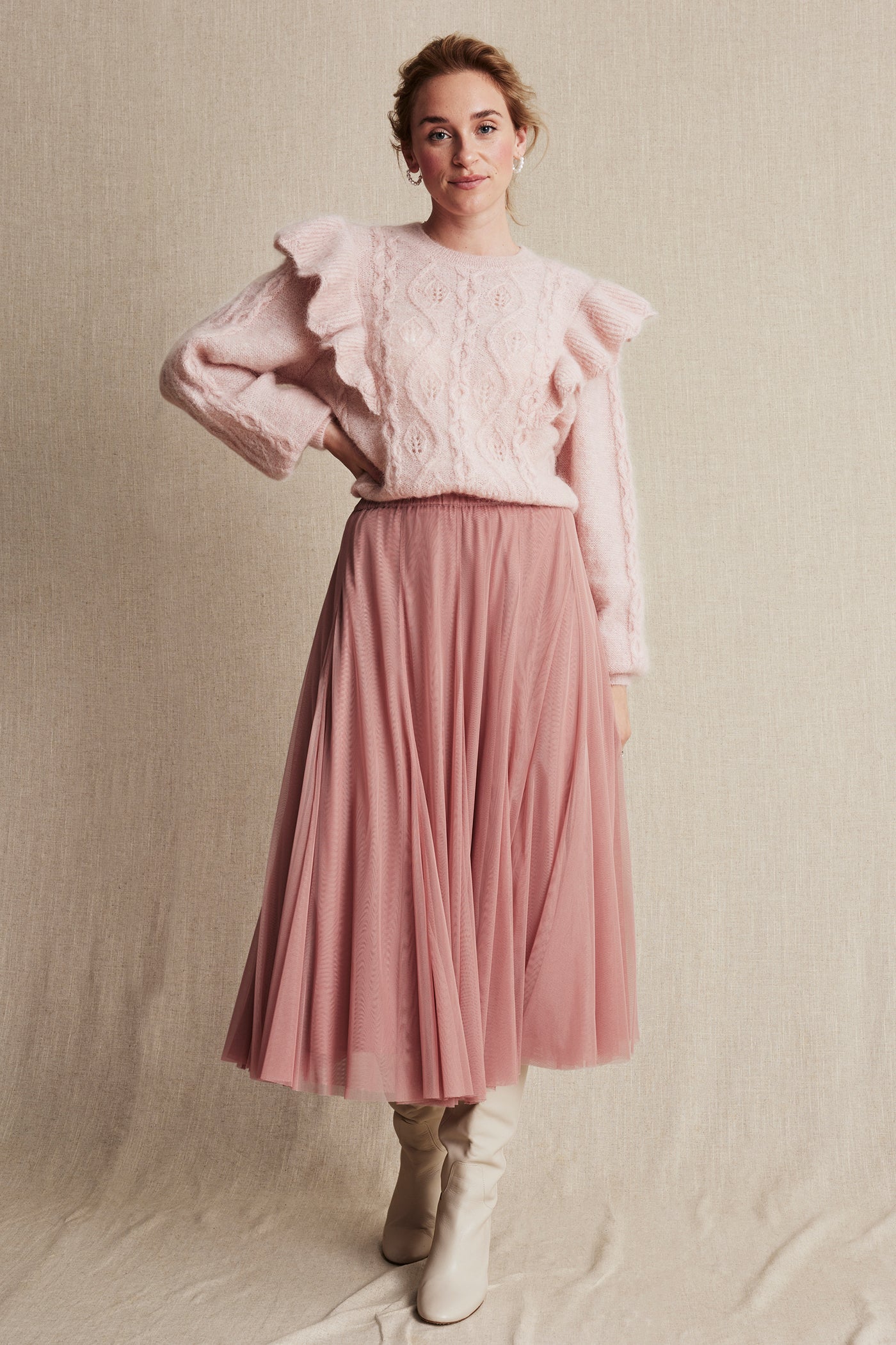 Pink skirt express hotsell