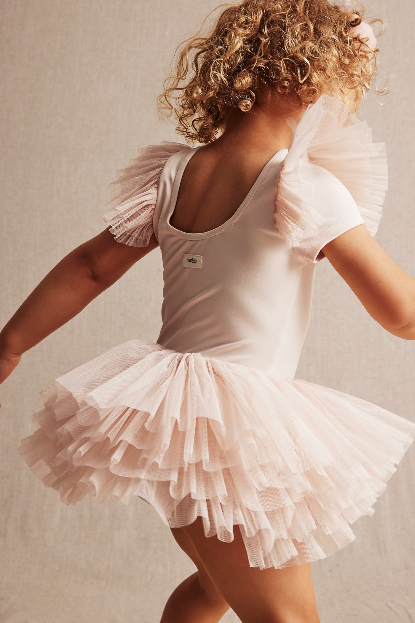 Baby & kids' pink ballerina mesh dress Newbie Baby & kids' pink ballerina mesh dress Newbie