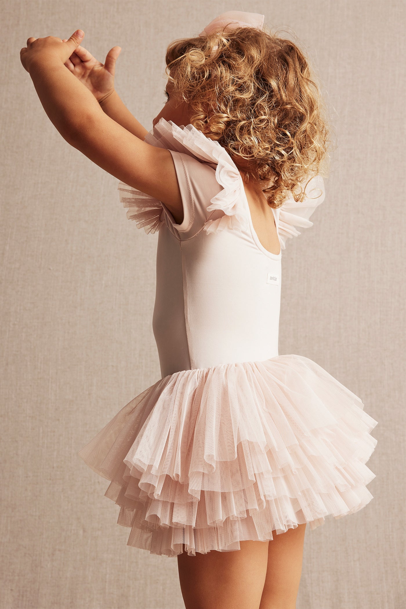 Baby & kids' pink ballerina mesh dress – Newbie