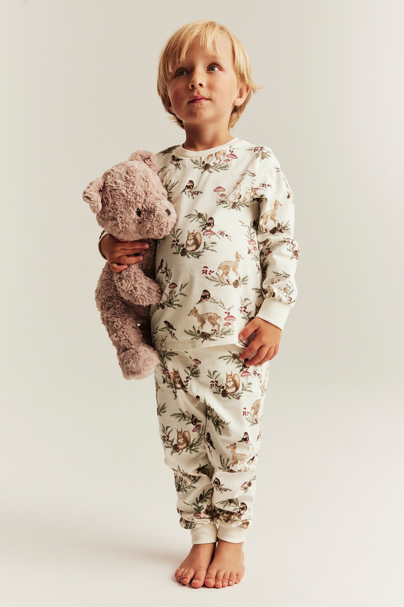 Baby kids #39 white Christmas pyjamas Newbie