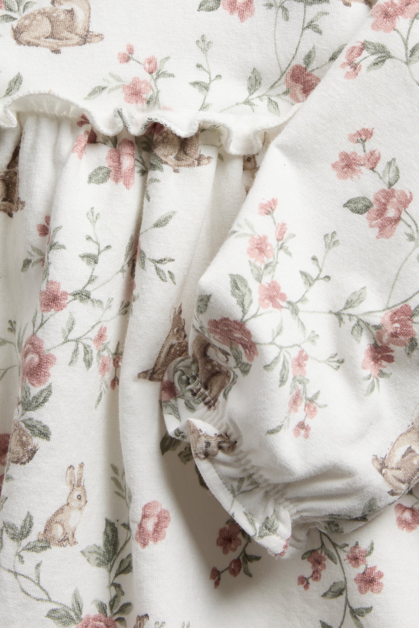 Baby floral jersey dress – Newbie