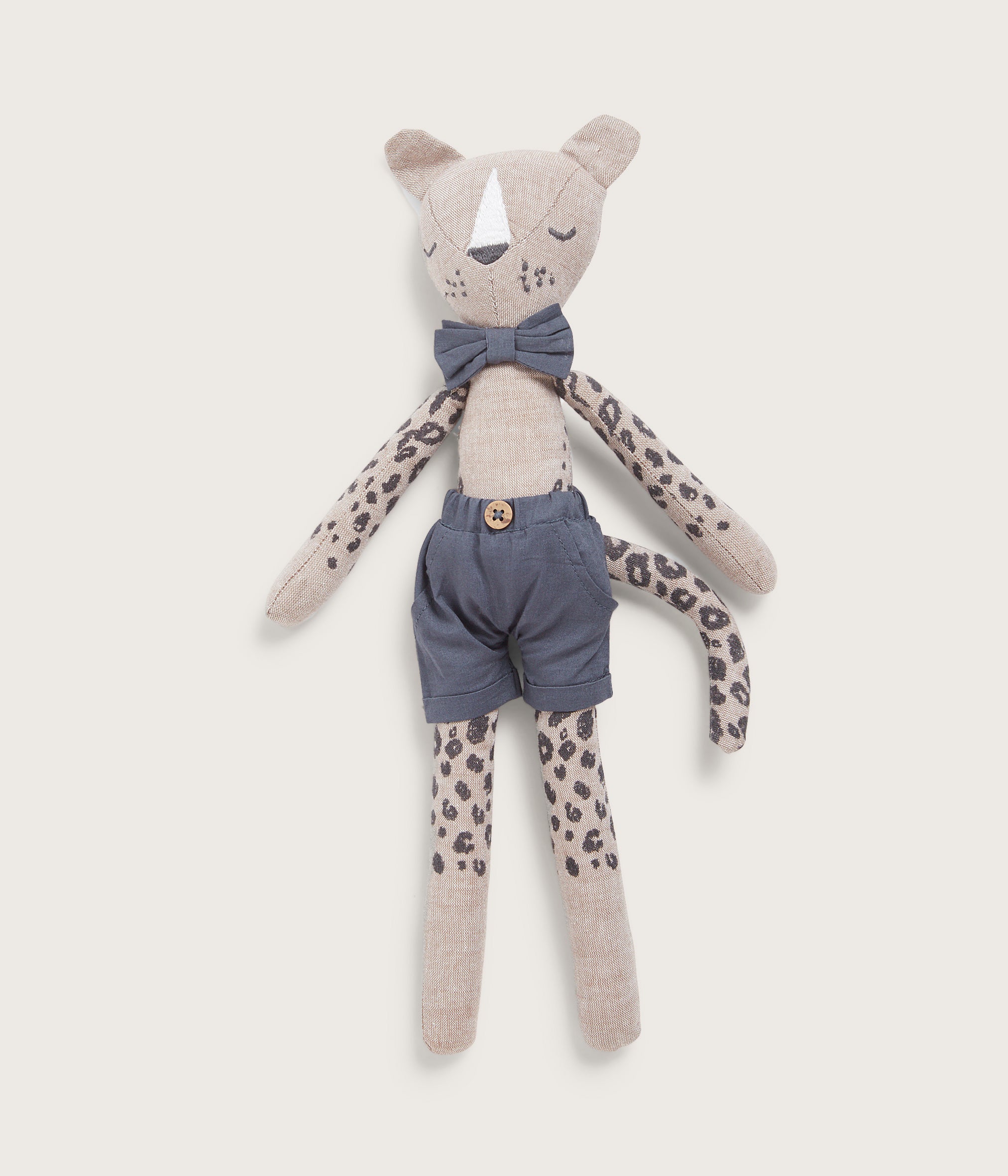 Nanci シャイニングバニー　ウサちゃん　レオパードsoft leopard Nanci Shining Bunny ぬいぐるみ Soft Leopard - メルカリ
