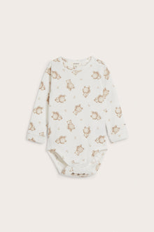 Baby white teddy bodysuit