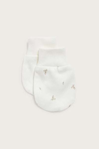 Newborn anti-scratch mittens 2-pack