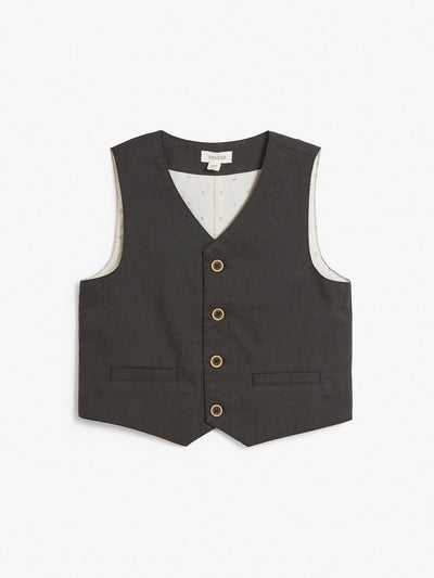 Vest and button down discount