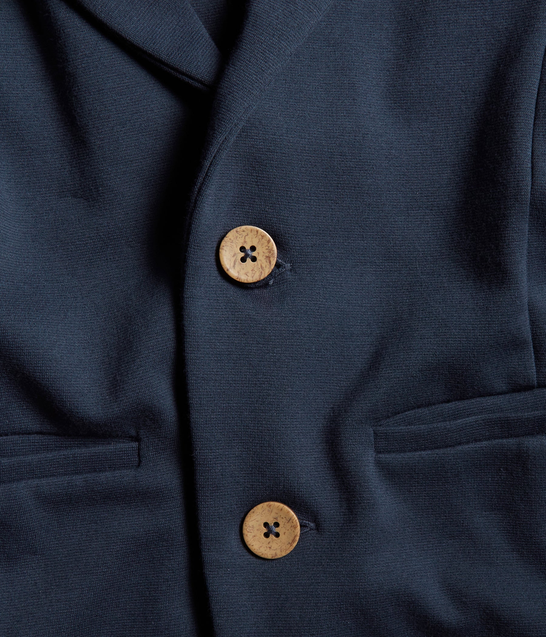 Kids blue jersey blazer