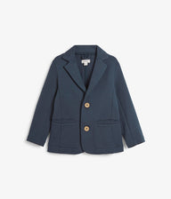 Kids blue jersey blazer