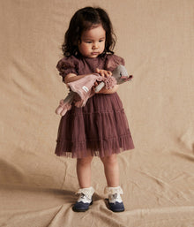 Baby pink tulle dress