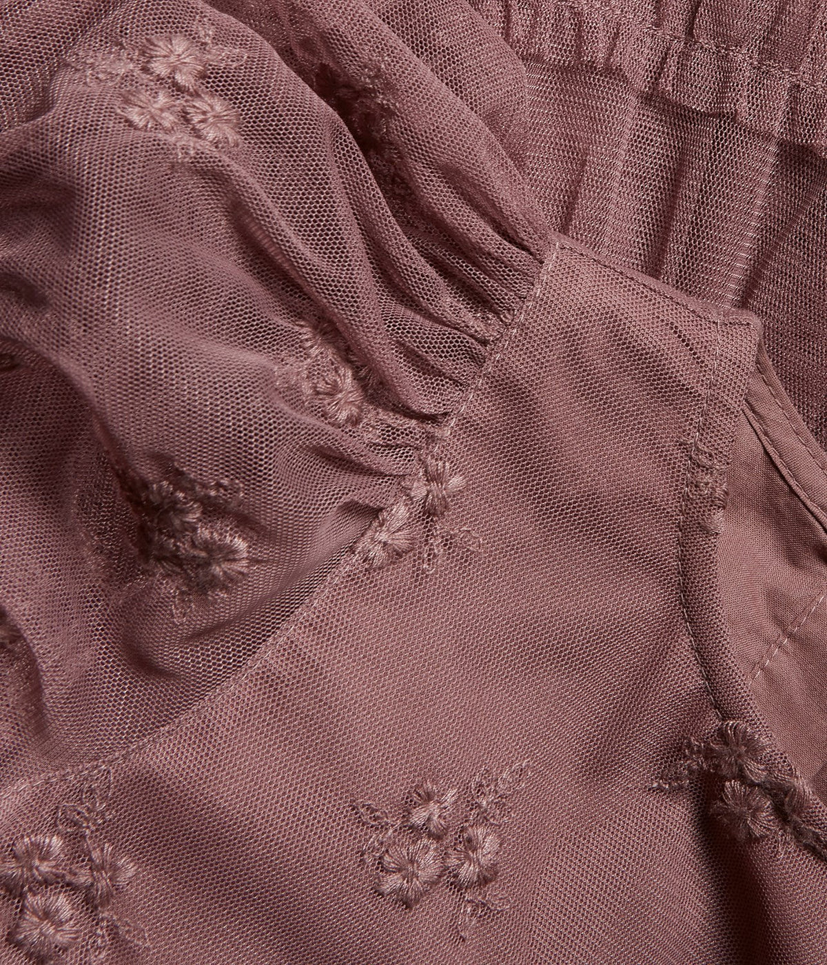 Baby pink tulle dress