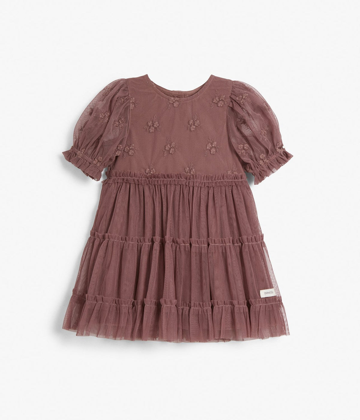 Baby pink tulle dress
