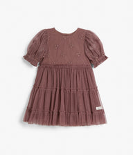 Baby pink tulle dress