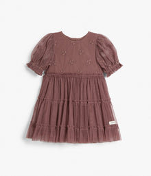 Baby pink tulle dress
