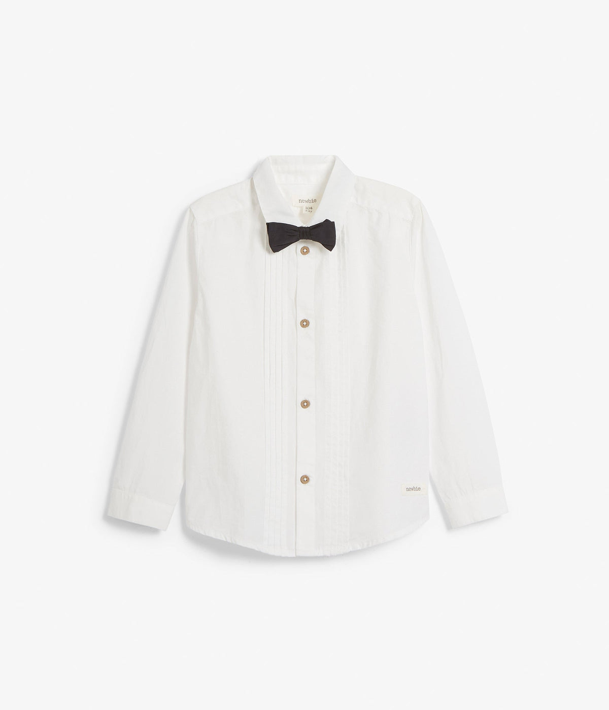 Kids white smoking shirt