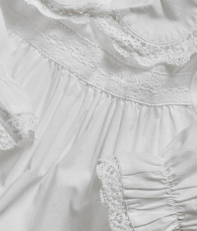 Kids white Lucia gown