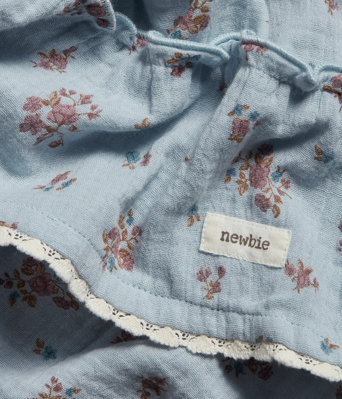Baby blue floral dress