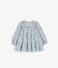 Baby blue floral dress