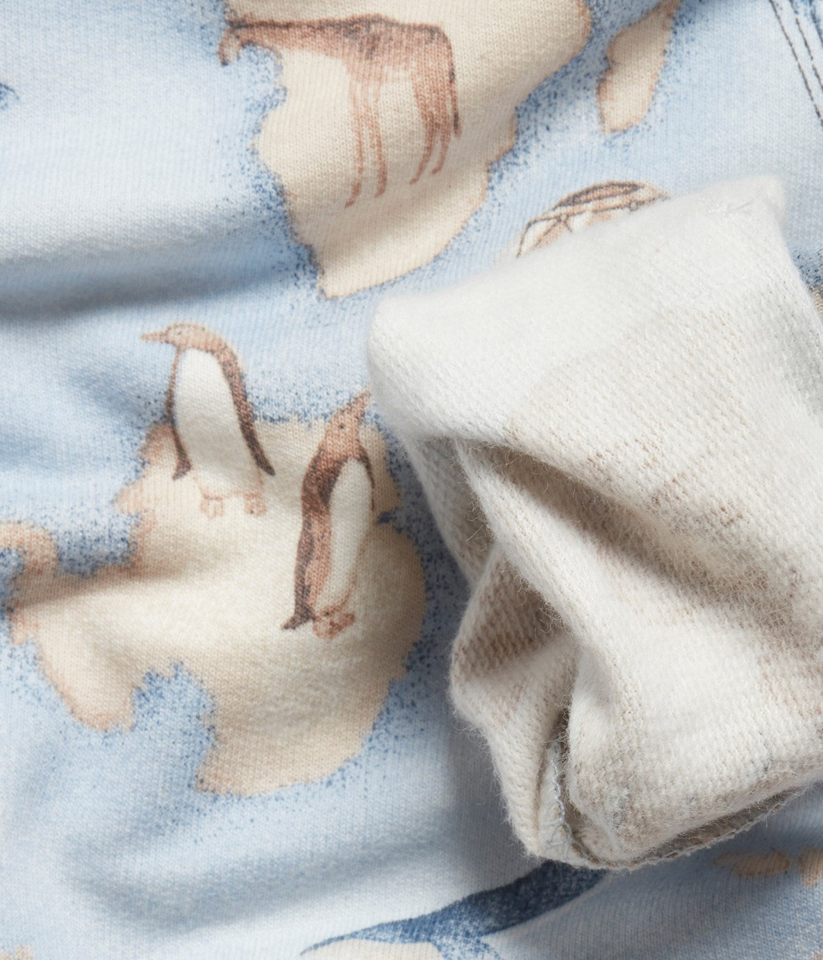 Kids blue worlds fauna sweatshirt