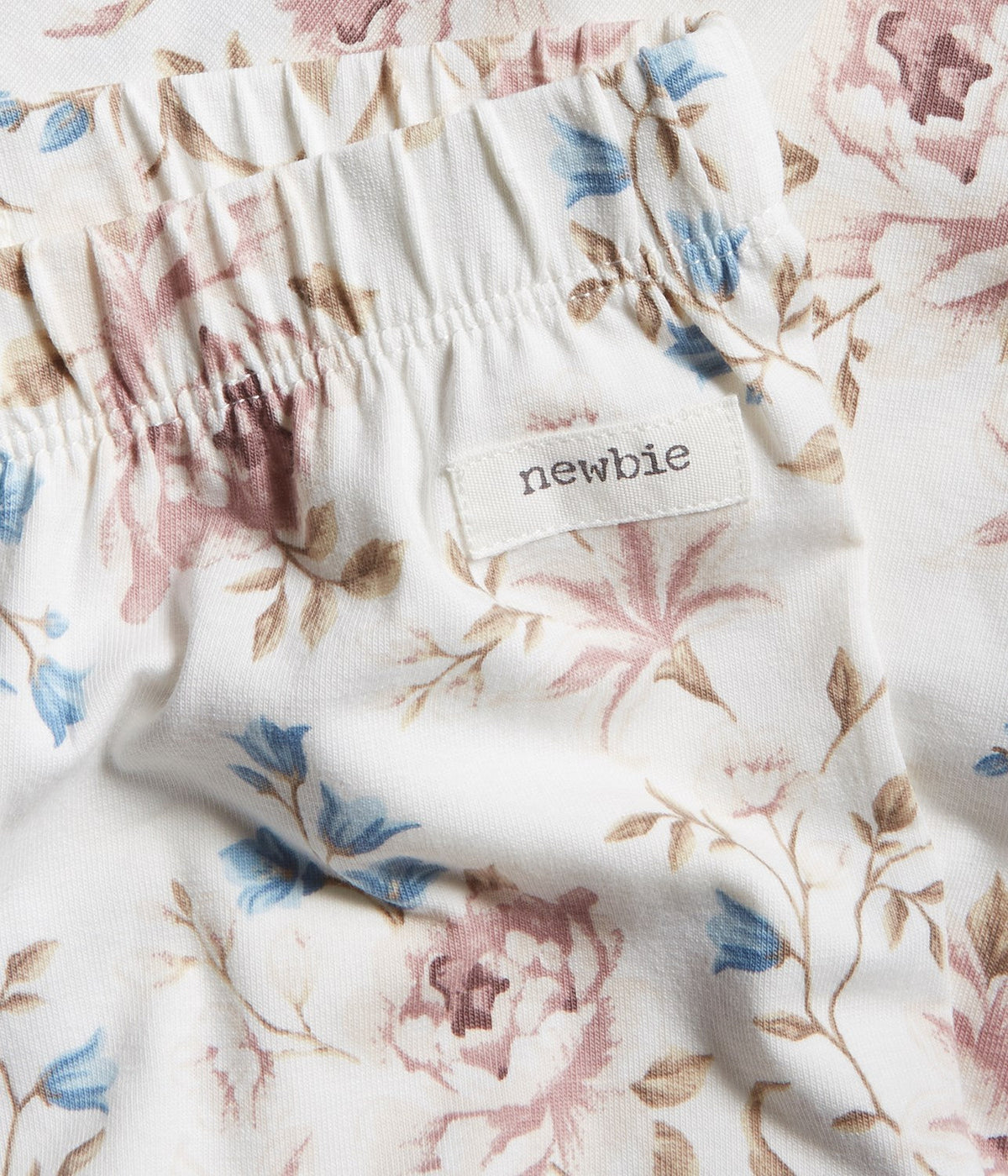 Kids white floral leggings