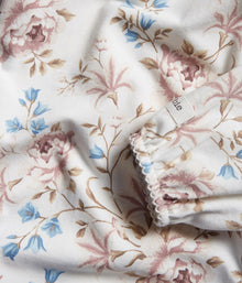 Baby white floral body
