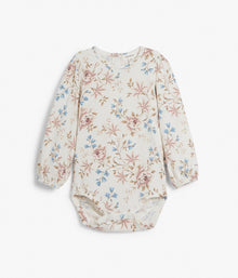 Baby white floral body