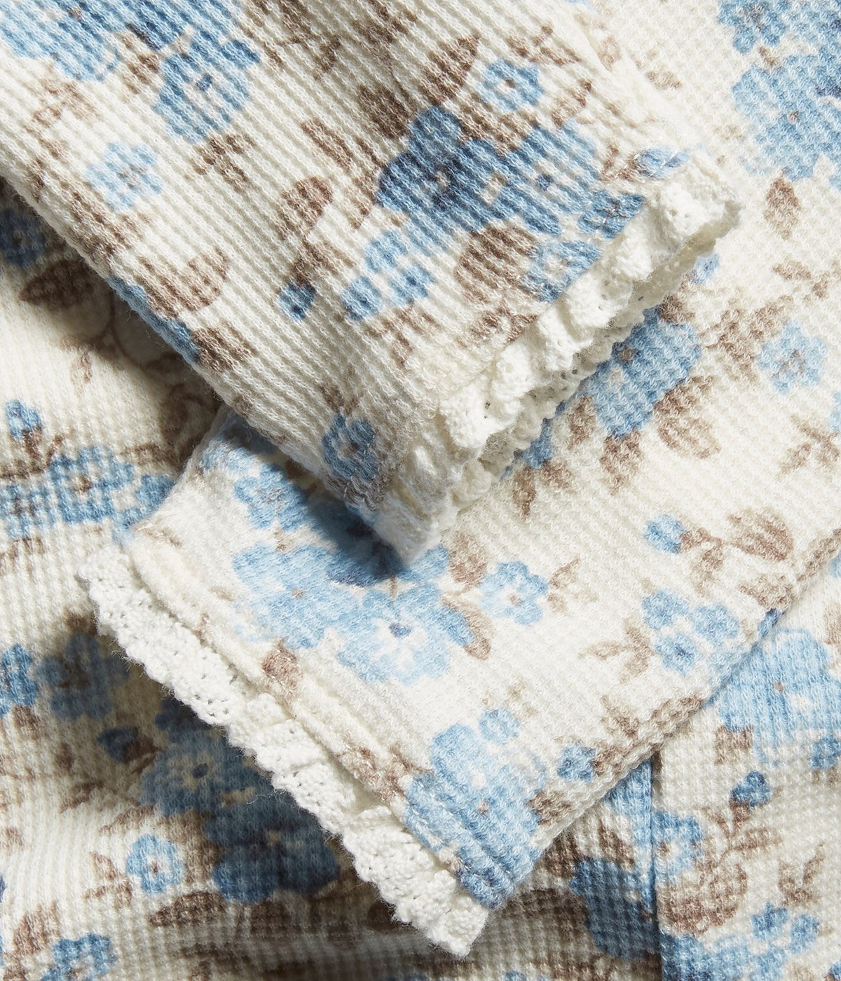 Baby blue blossom leggings