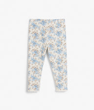 Baby blue blossom leggings