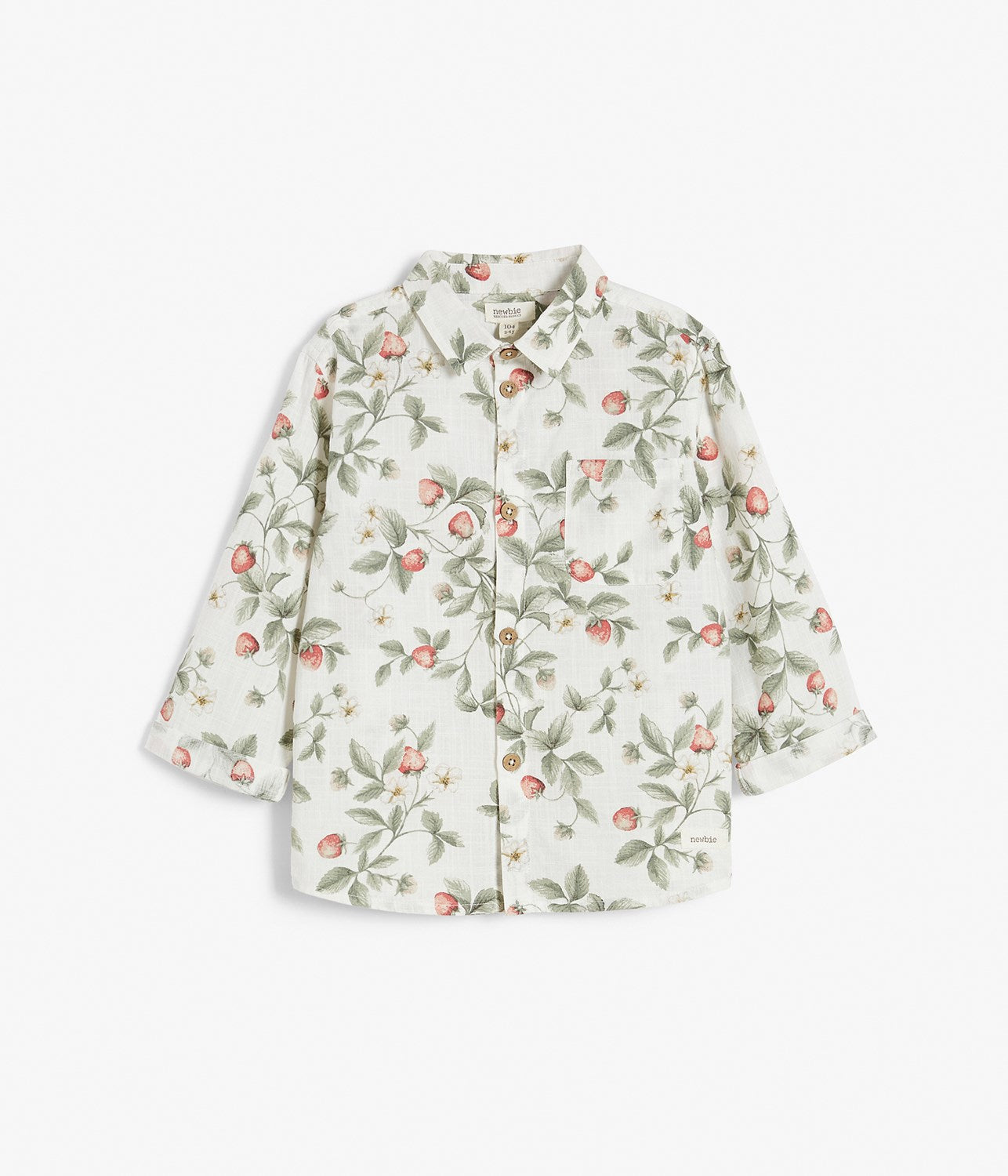 Baby & kids white strawberry shirt