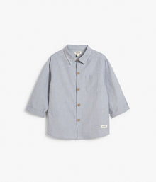 Baby & kids blue cotton shirt