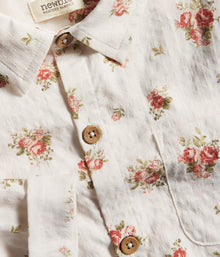 Baby & kids white floral shirt