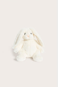 White plush bunny rabbit soft toy