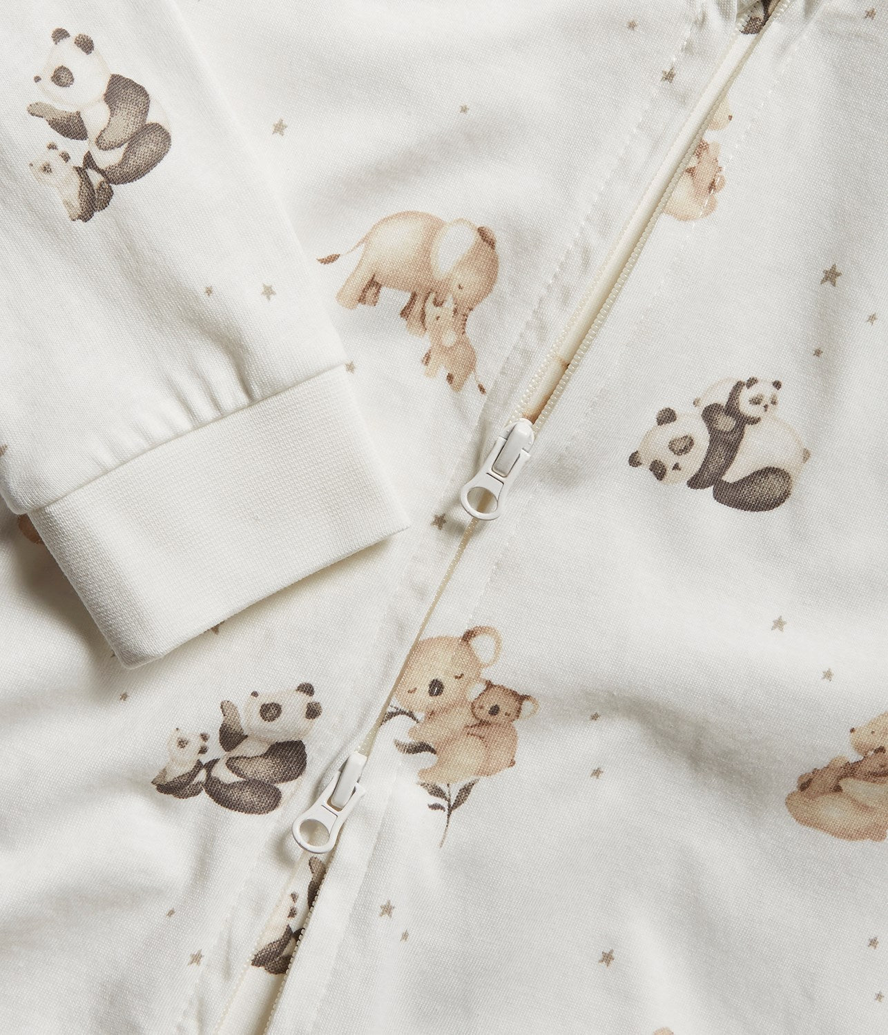 Baby white koala sleepsuit