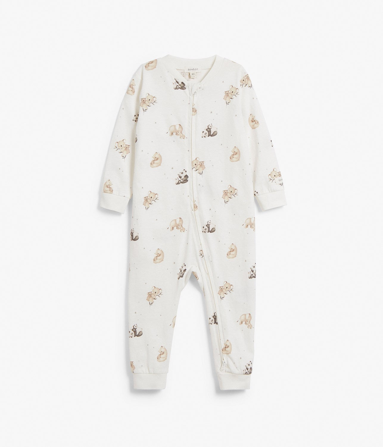 Baby white koala sleepsuit