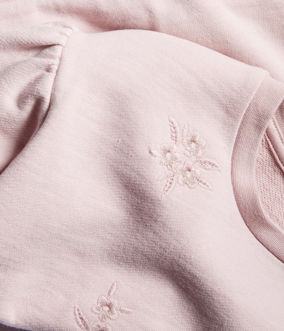 Kids pink floral sweatshirt