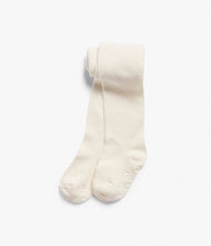 Baby white hole pattern tights