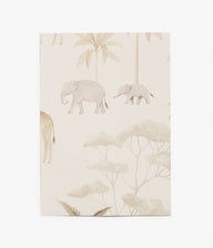Savannah beige safari wallpaper sample