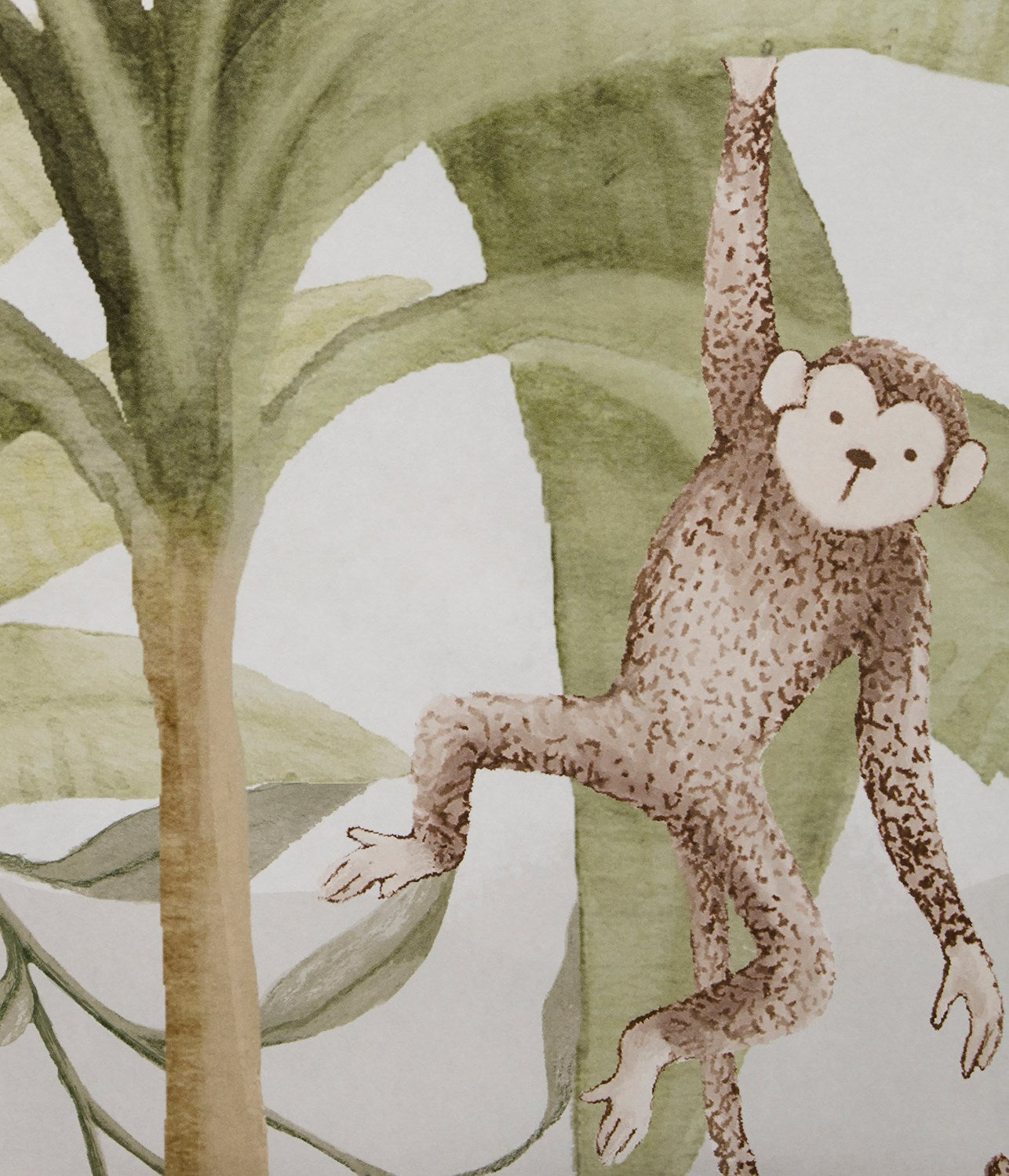 Wild Jungle Mural wallpaper