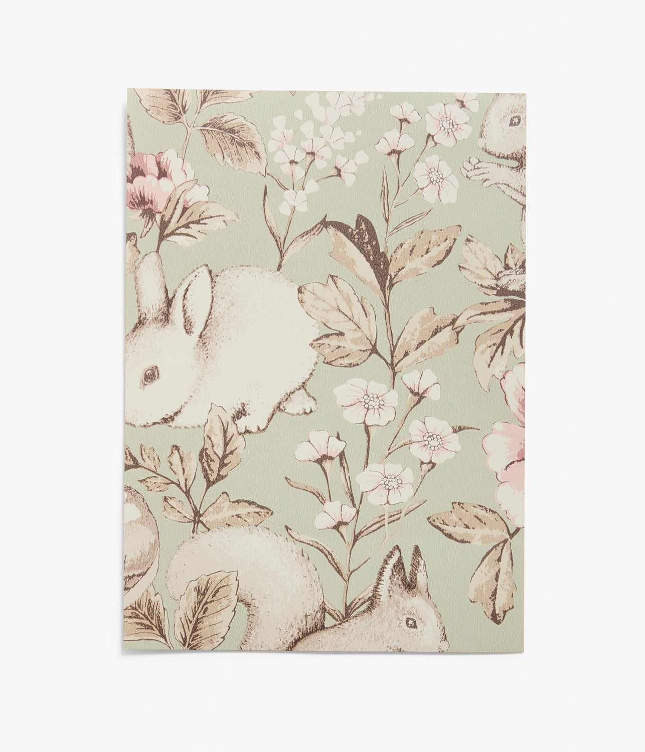 Magic Forest green animal wallpaper sample