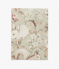 Magic Forest green animal wallpaper sample