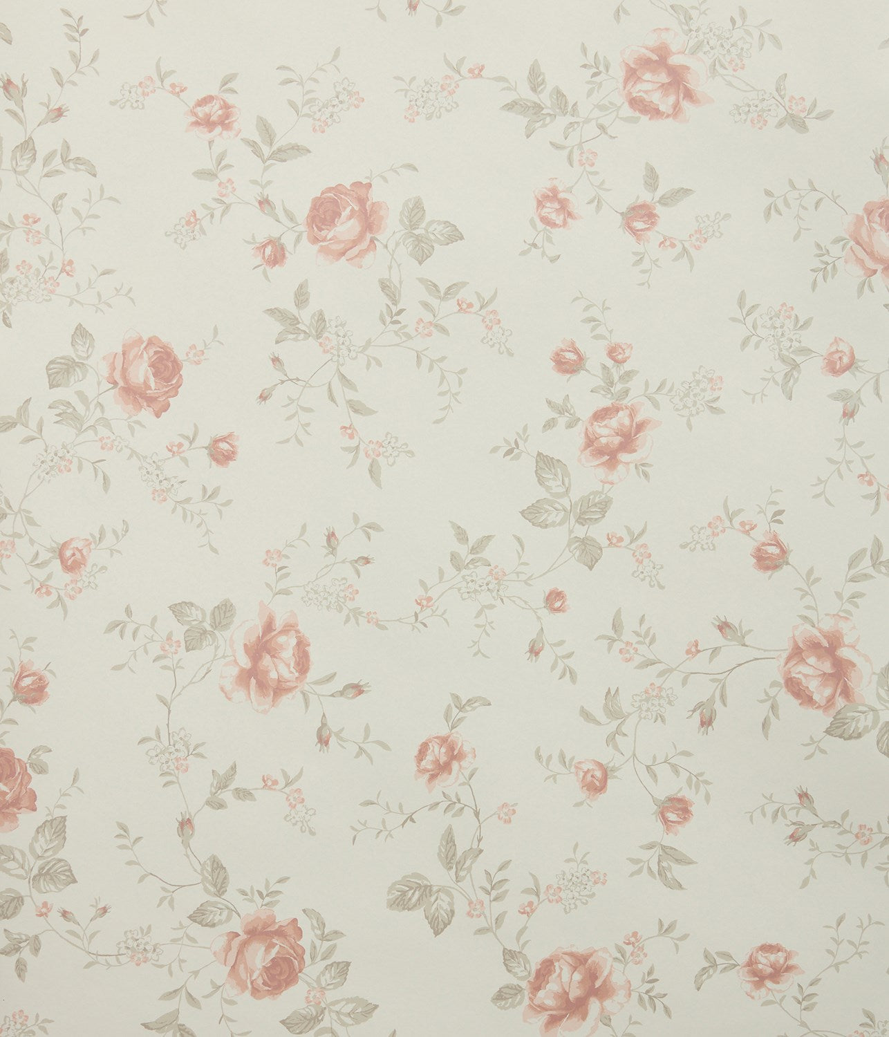 Rose Garden beige wallpaper