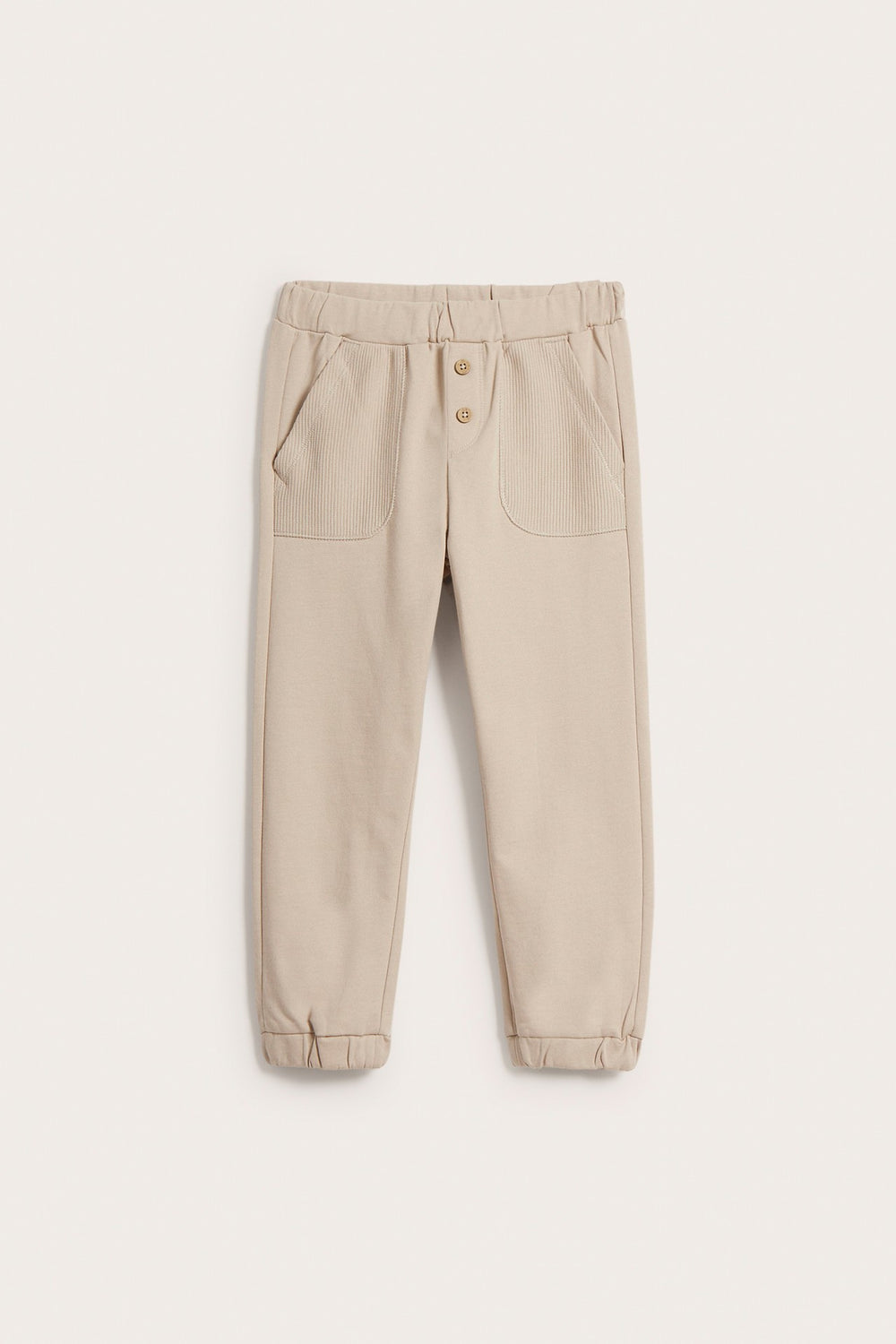 Kids beige jogging trousers