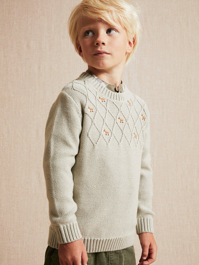 Knitted jumper kids best sale