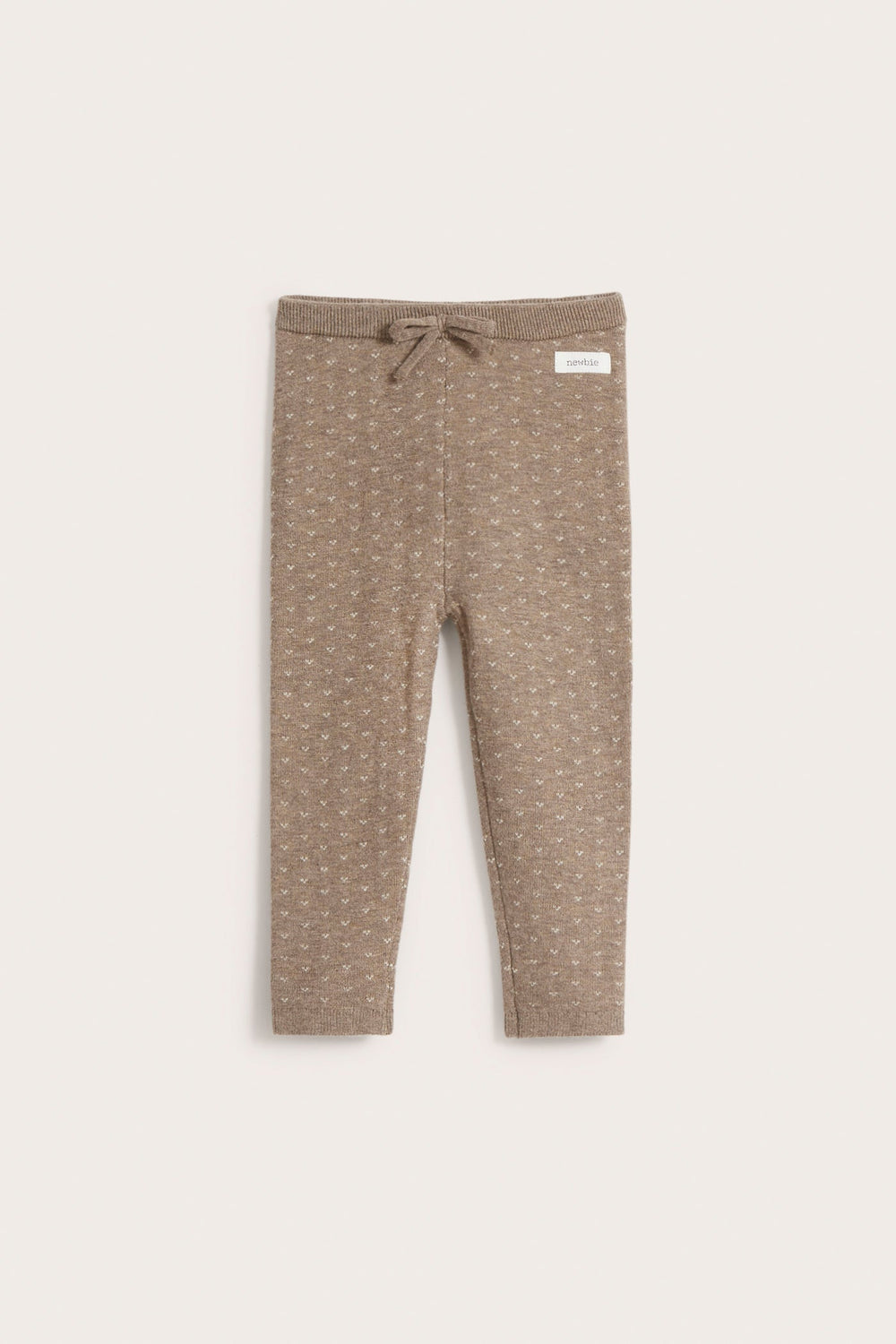 Brown patterned leggings discount