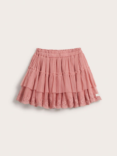 Pink ruffle tutu skirt hotsell