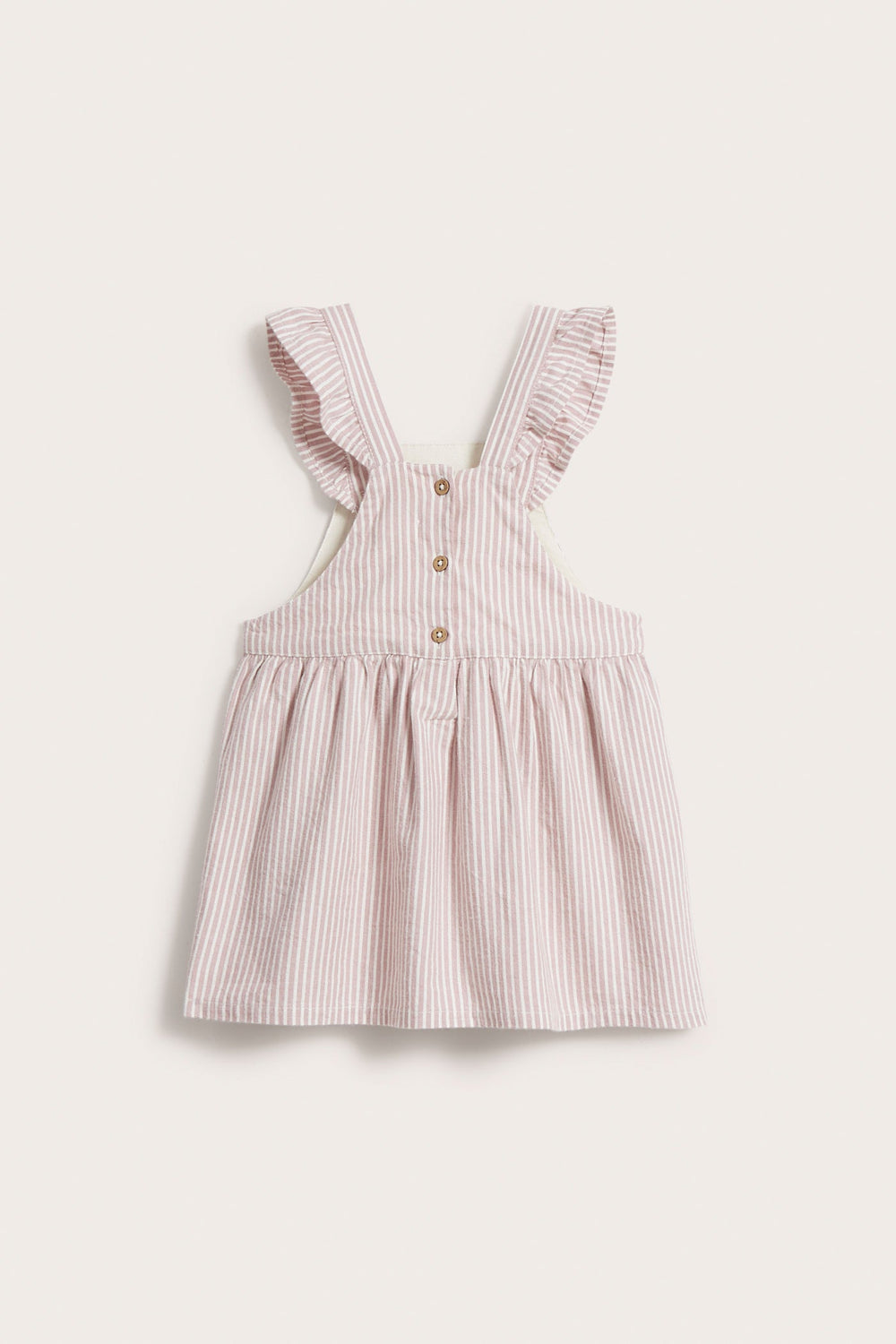 Light pink pinafore dress sales