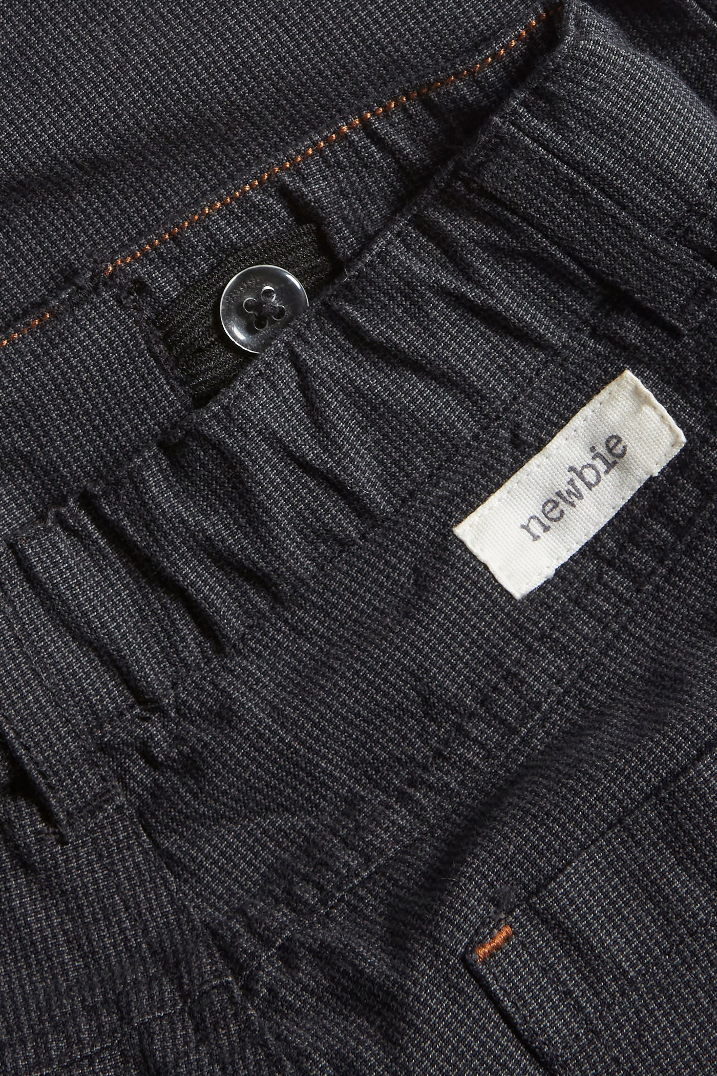 Kids grey 5-pocket trousers