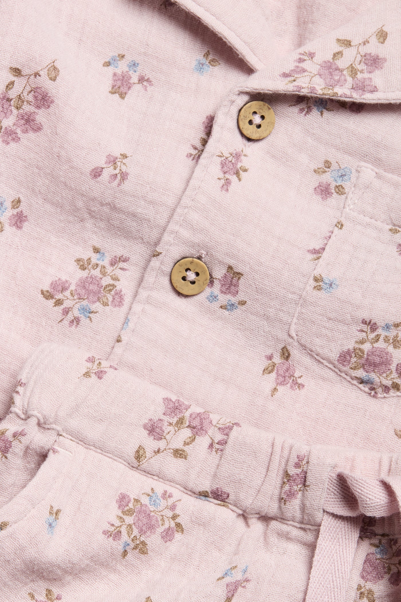 Baby & kids pink floral pyjama set