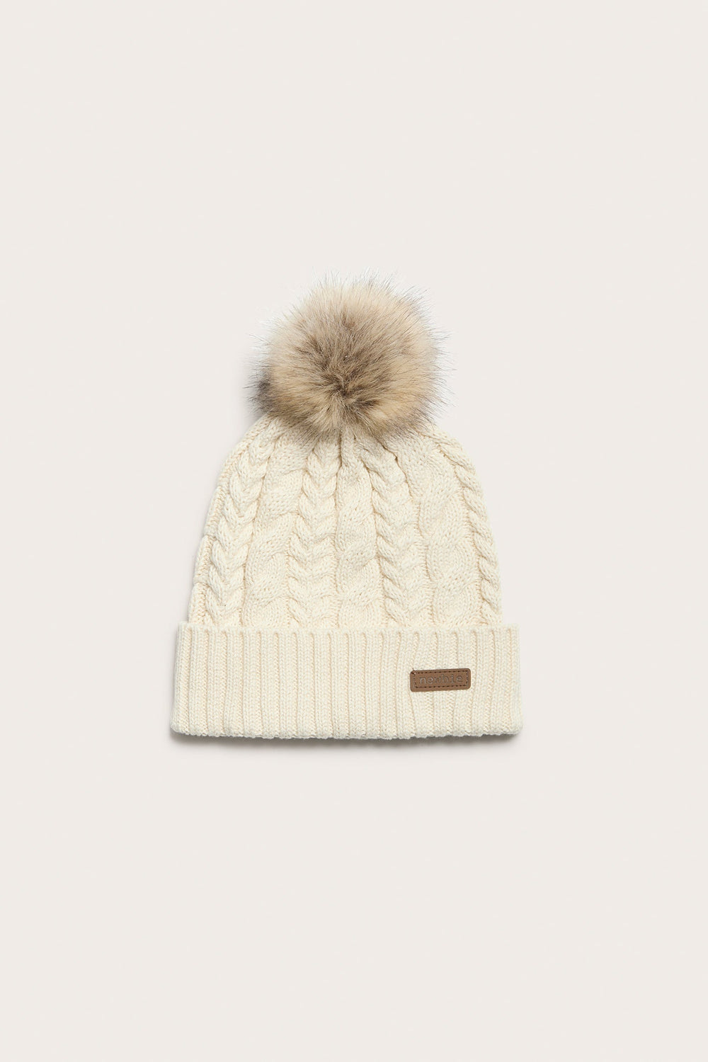 Kids white beanie hat online