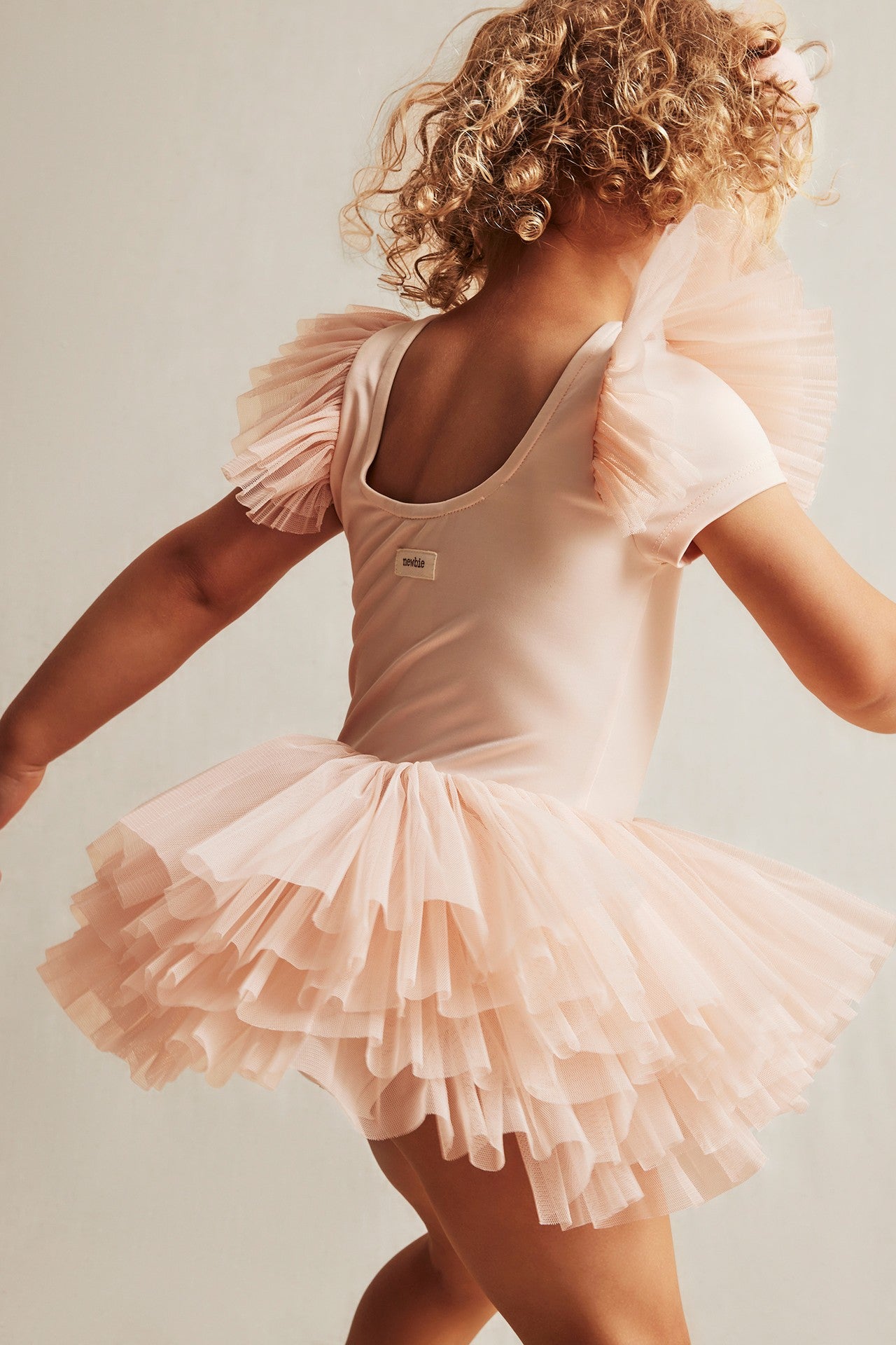 Baby & kids' pink ballerina mesh dress – Newbie