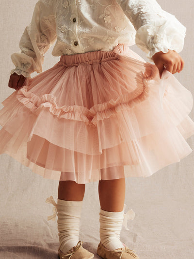 Kids pink tutu skirt